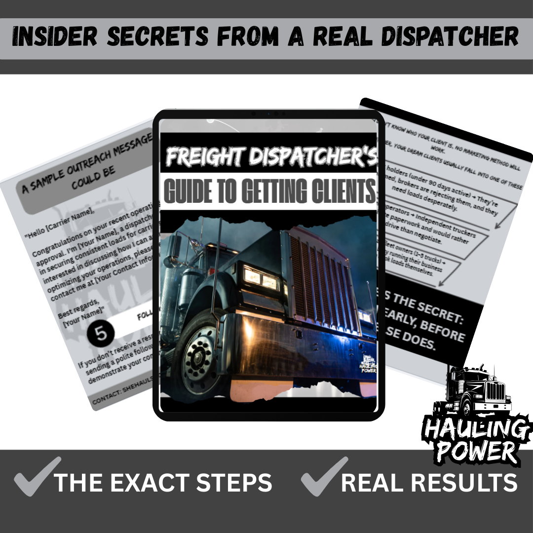 Freight Dispatcher’s Guide to Getting Clients